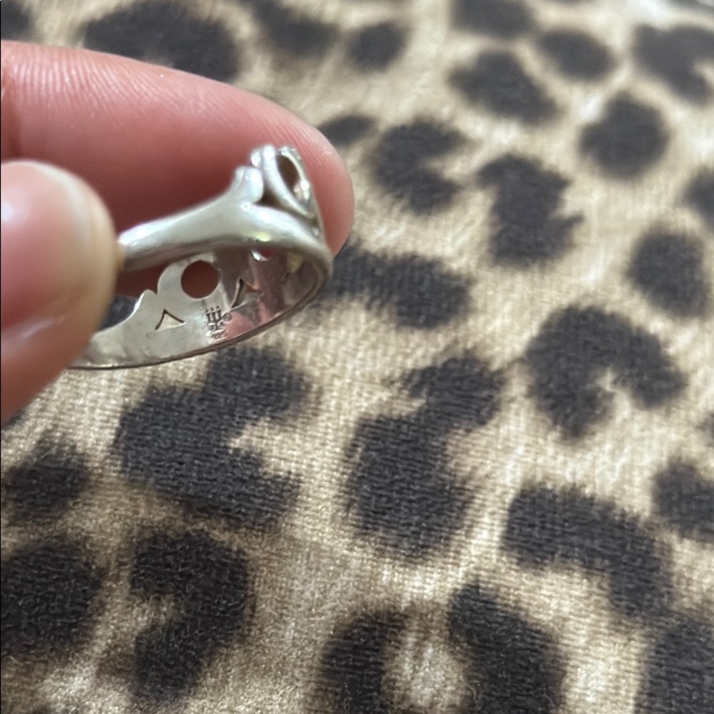James Avery Retired Ring Heart Ring - image 3